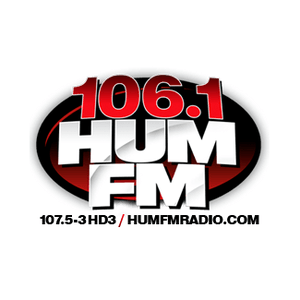 Höre 106.1 HUM FM Radio in der App.