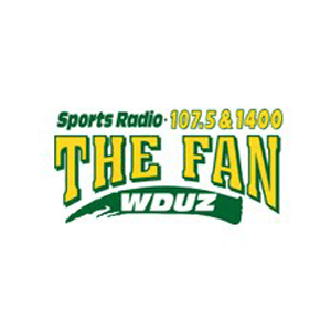 Höre WDUZ - The Fan 107.5 FM in der App.