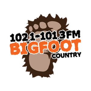 Höre WIFT Bigfoot Country 102.1 - 101.3 in der App.