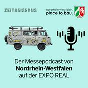 Podcast NRW "place to bau" - Messe-Podcast auf der EXPO REAL 2024 – On Air aus dem Zeitreisebus