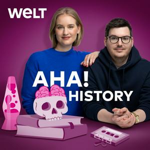 Höre Aha! History – Zehn Minuten Geschichte in der App.