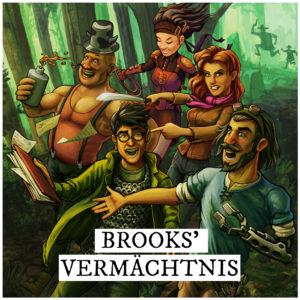 Höre Brooks' Vermächtnis - Pen & Paper Hörspiel zum Mitfiebern in der App.