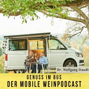 Höre Genuss im Bus - der mobile Wein-Podcast in der App.