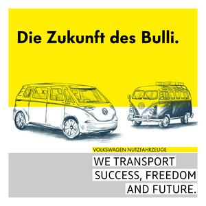 Höre We transport success, freedom and future - Die Zukunft des Bulli in der App.